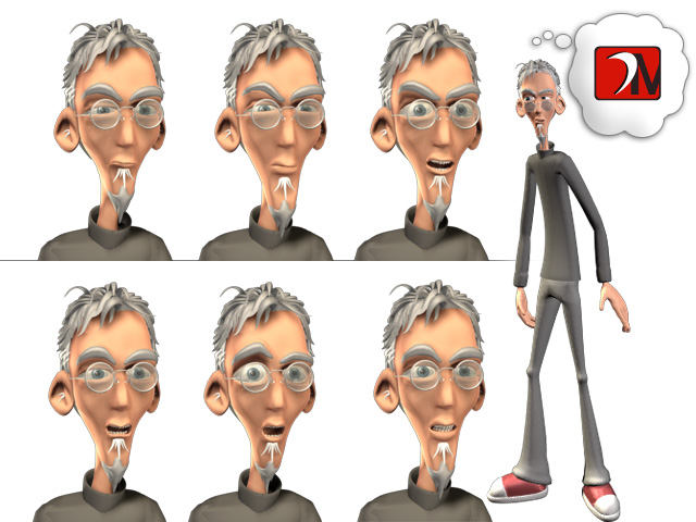Chris Wall, 3D Animation, Blink and the Peabodies