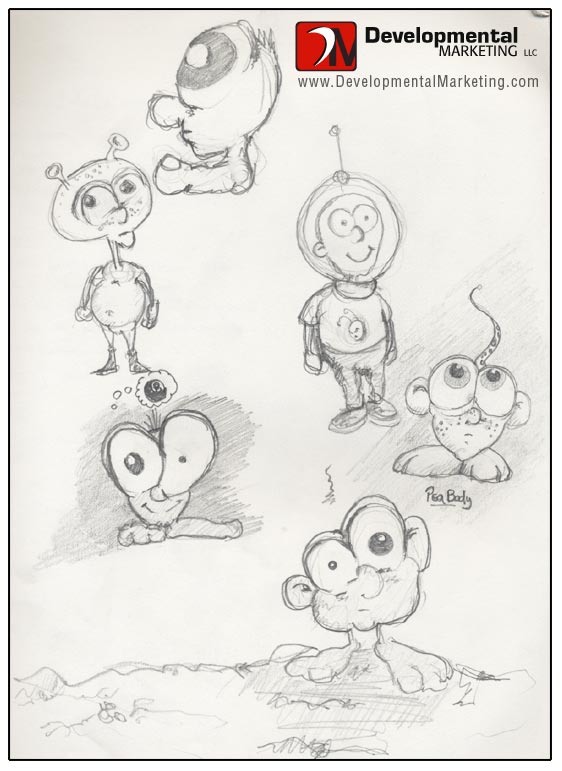 Chris Wall, 3D Animation, Blink and the Peabodies