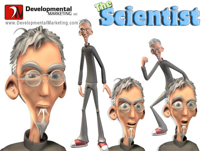 Chris Wall, 3D Animation, Blink and the Peabodies