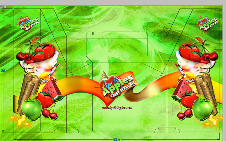Graphic Design, April's Apples