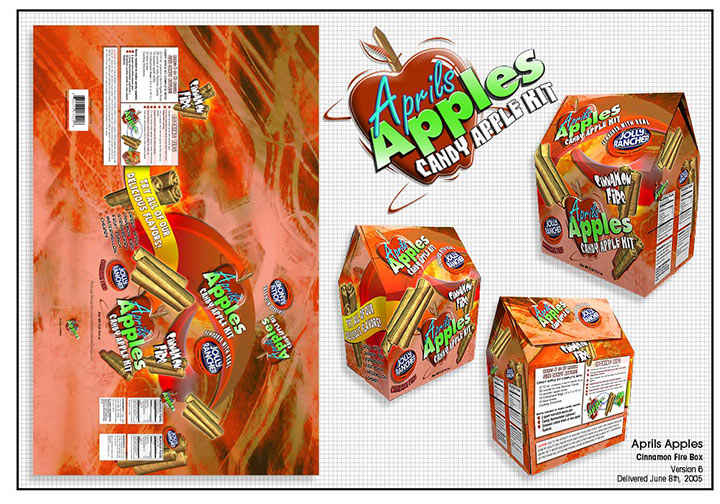 Graphic Design, April's Apples