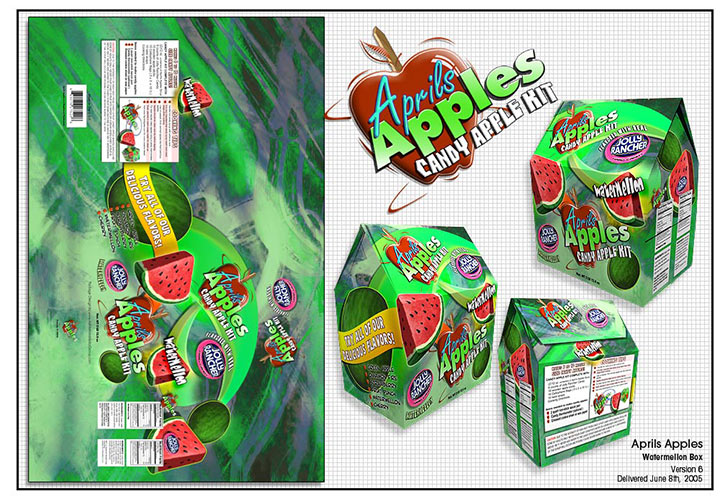 Graphic Design, April's Apples
