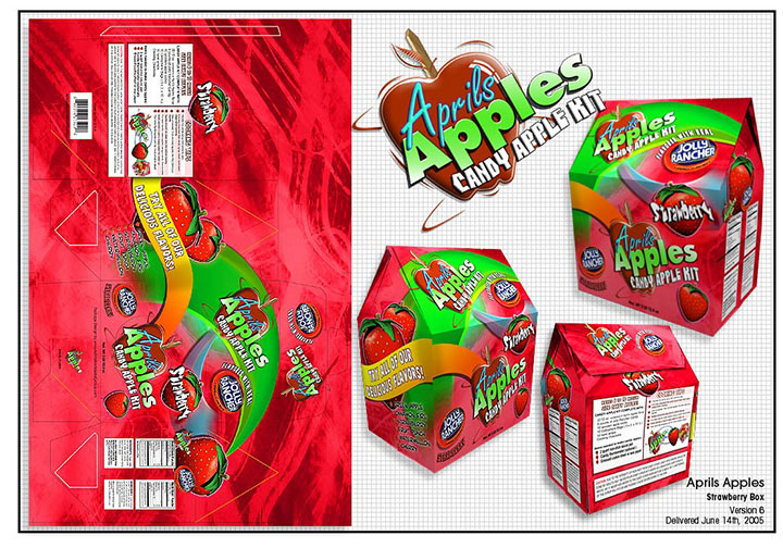 Graphic Design, April's Apples